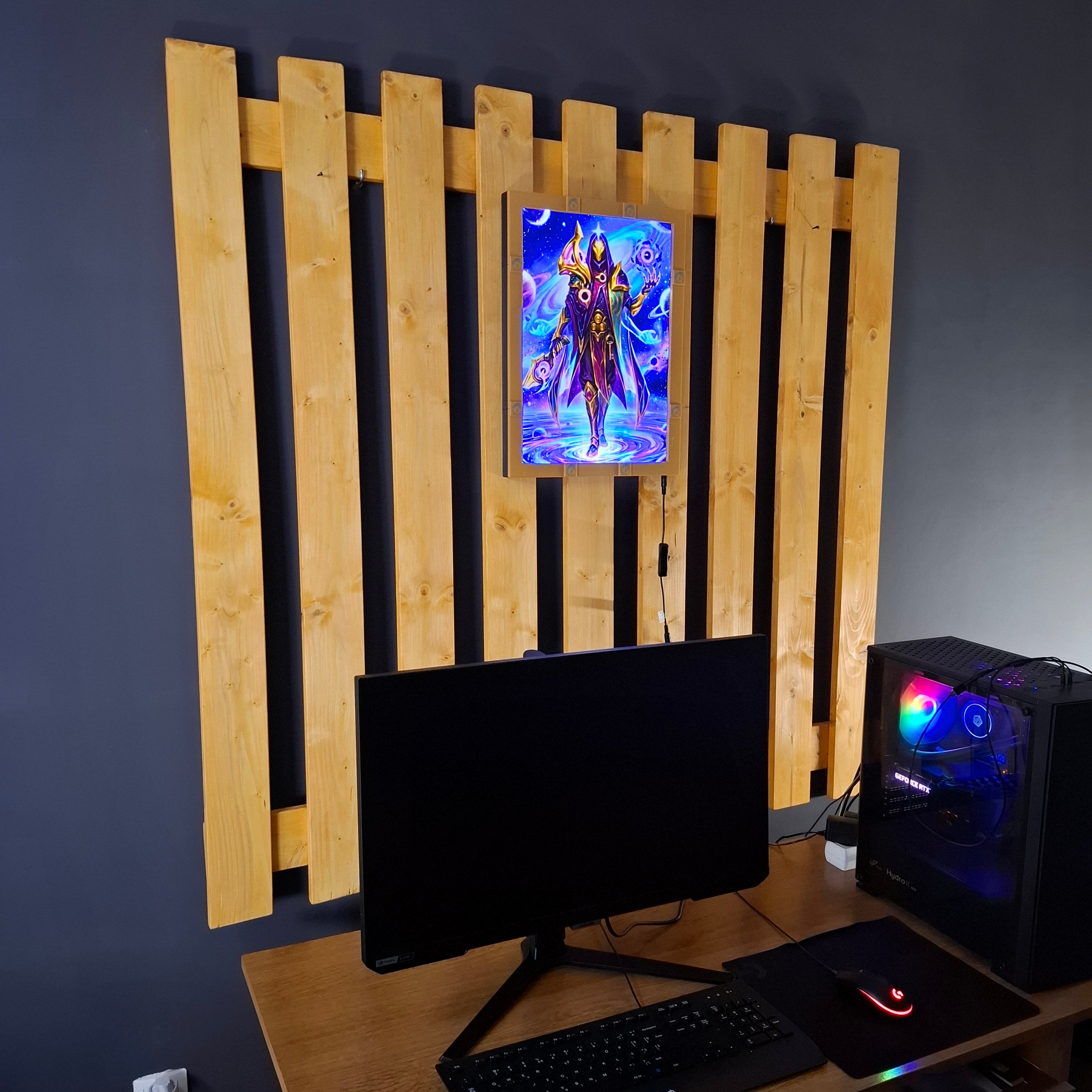 Dark Cosmic Jhin + Ionia A3 lightbox