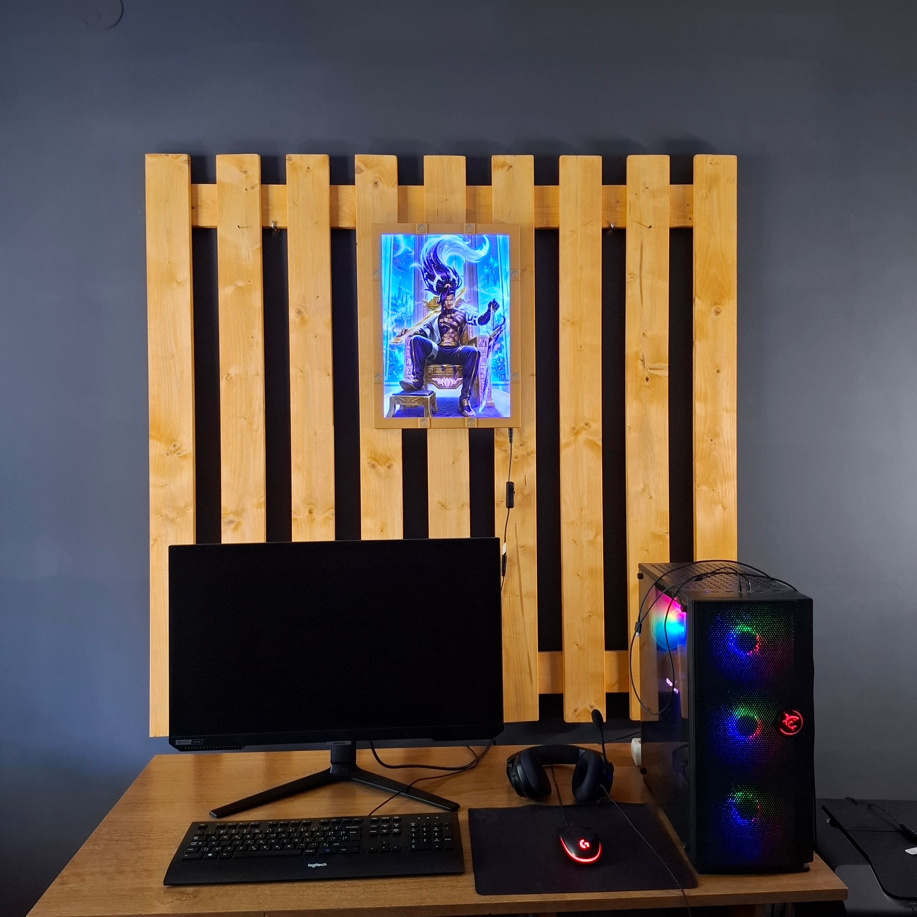 Ionia A3 Lightbox + Inkshadow Yasuo Poster