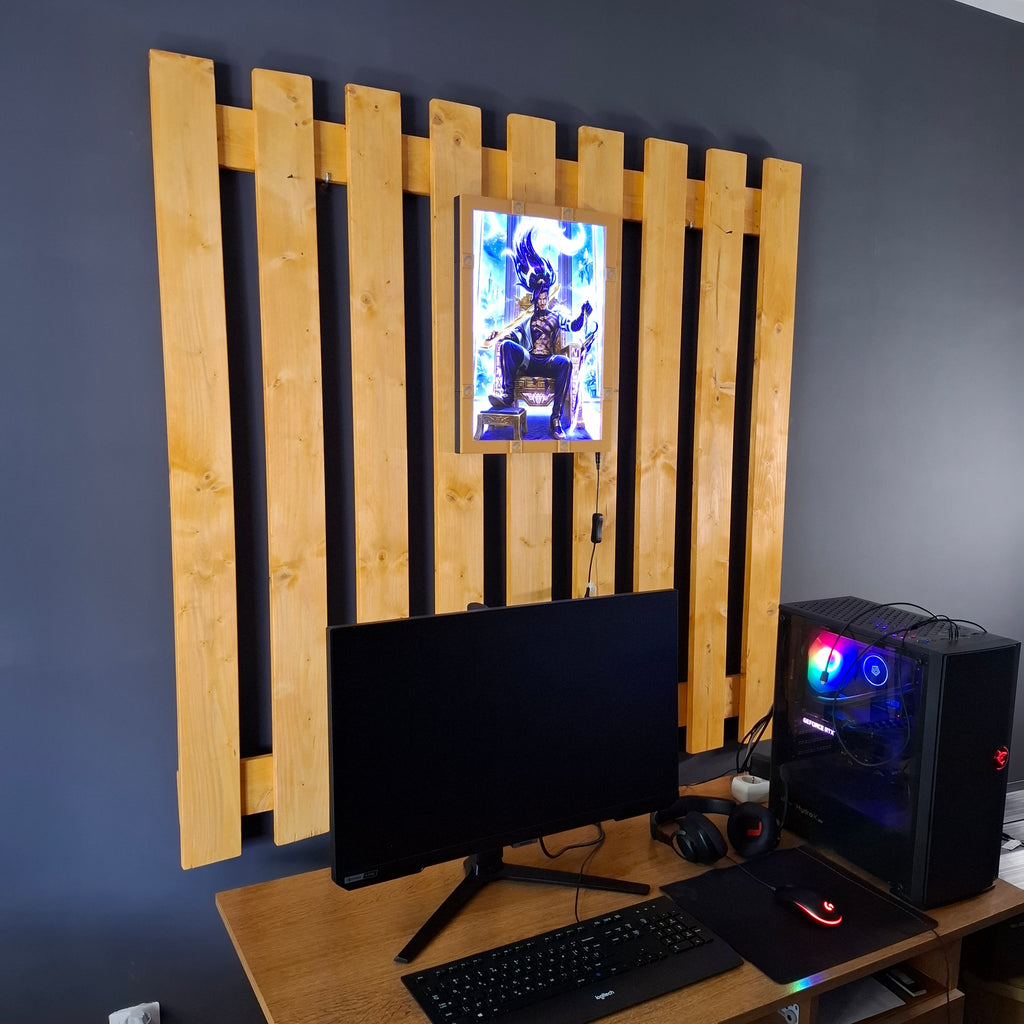 Ionia A3 Lightbox + Inkshadow Yasuo Poster