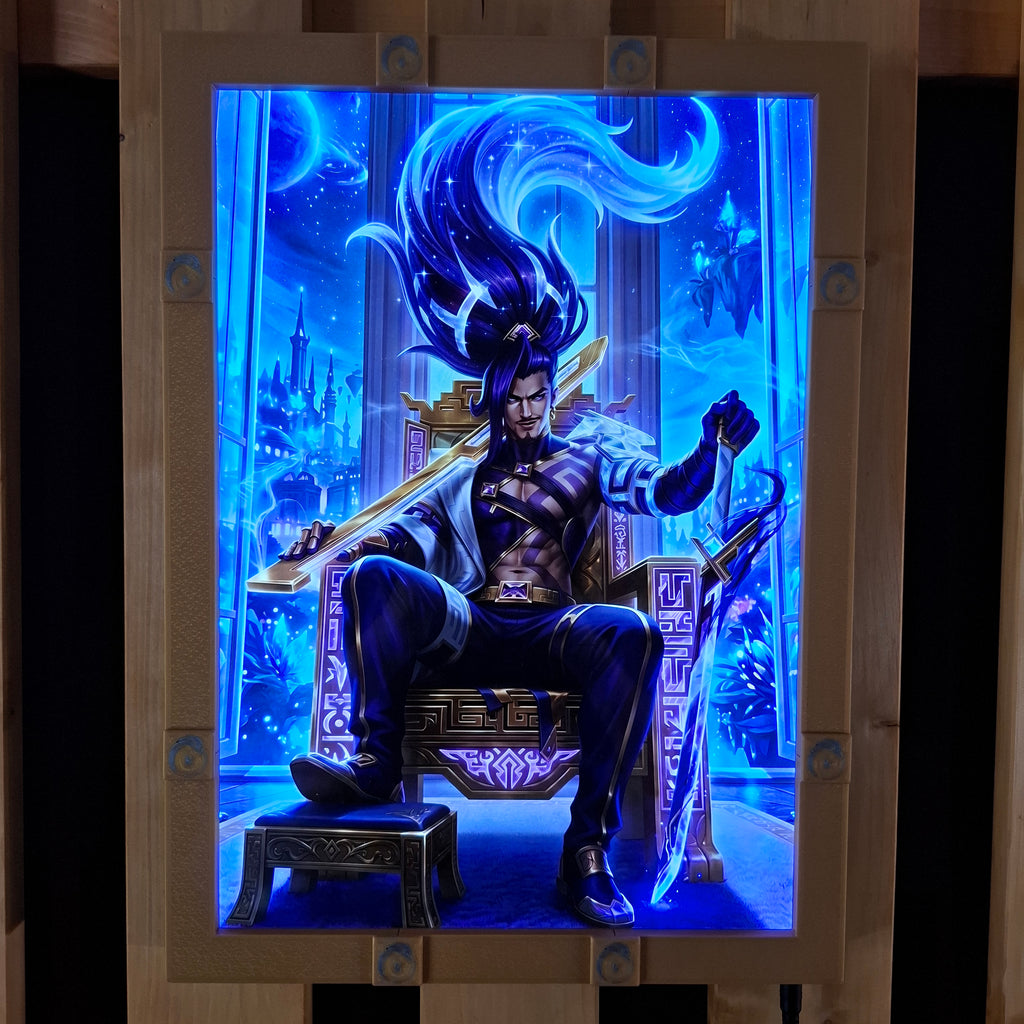 Ionia A3 Lightbox + Inkshadow Yasuo Poster