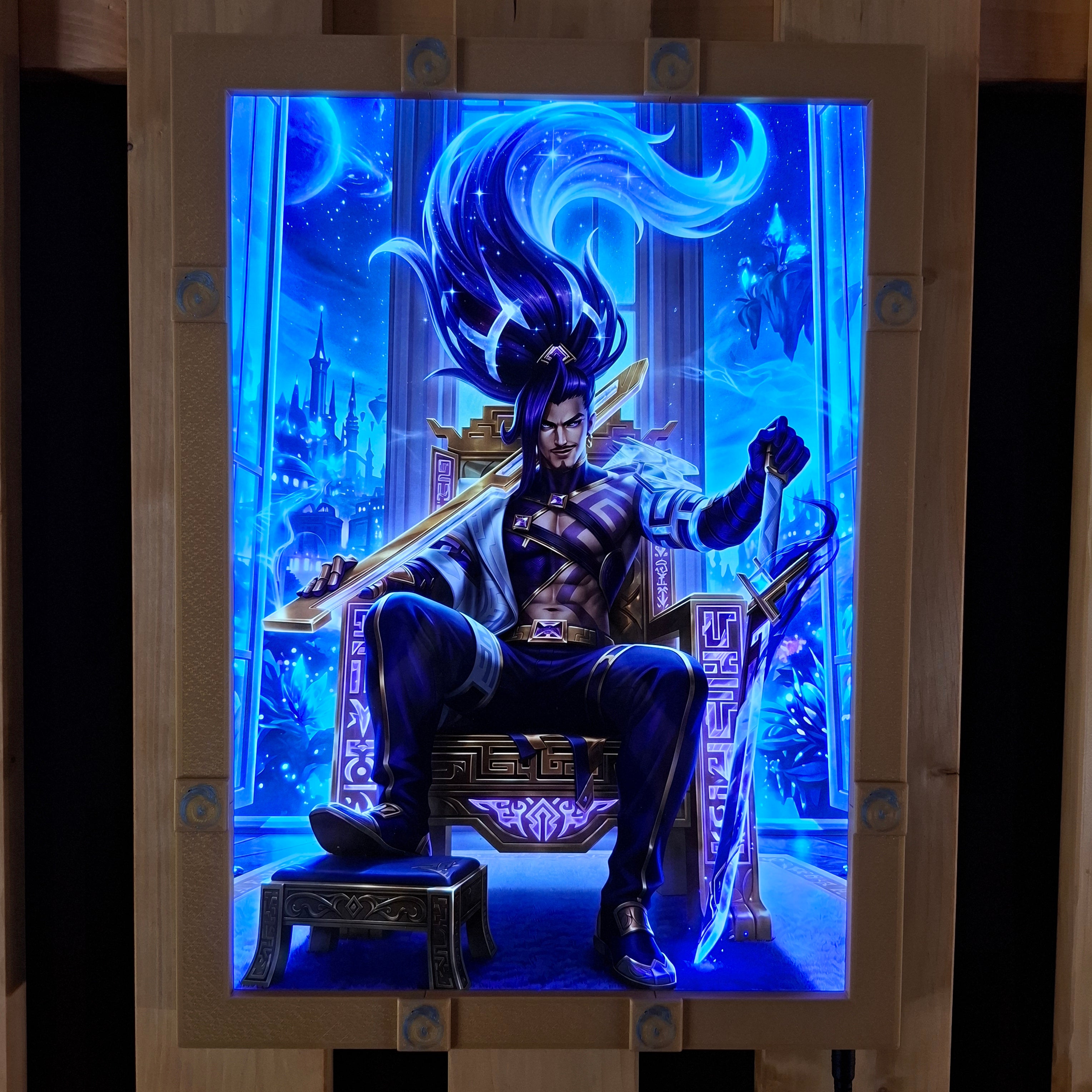 Ionia A3 Lightbox + Inkshadow Yasuo Poster