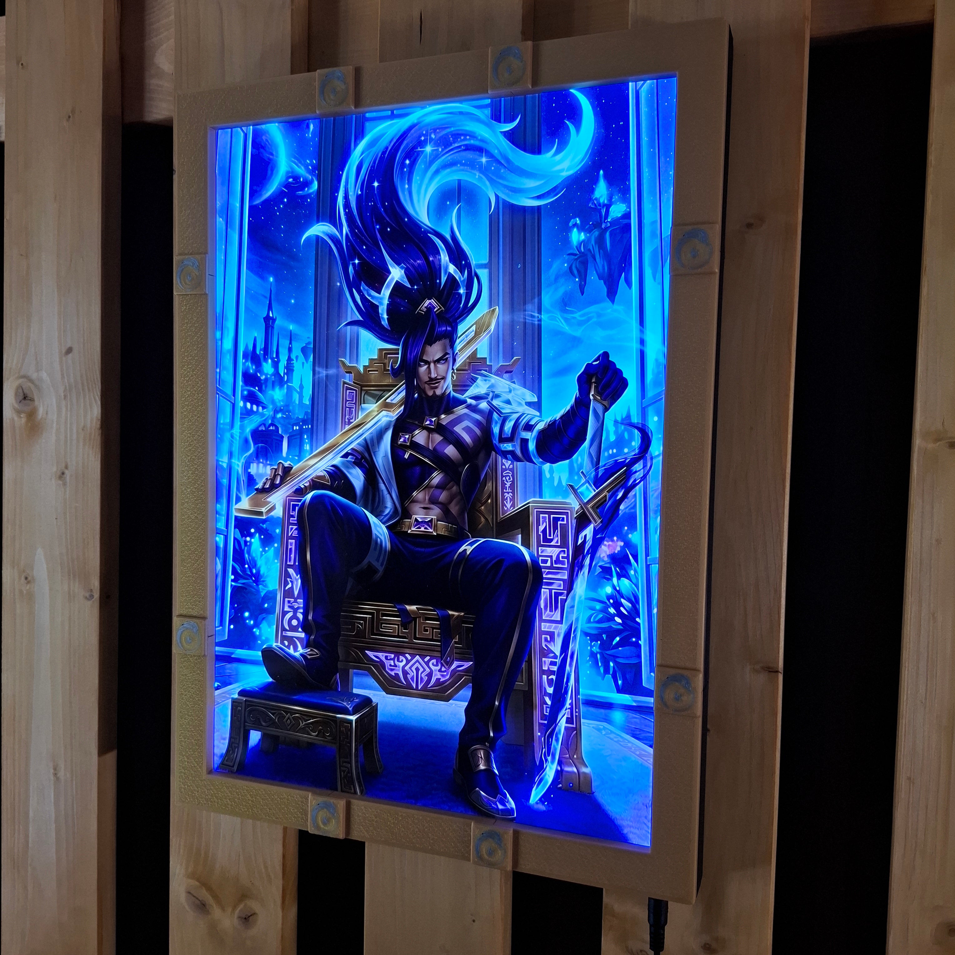 Ionia A3 Lightbox + Inkshadow Yasuo Poster