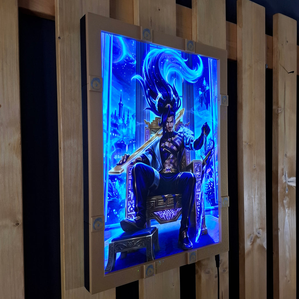 Ionia A3 Lightbox + Inkshadow Yasuo Poster