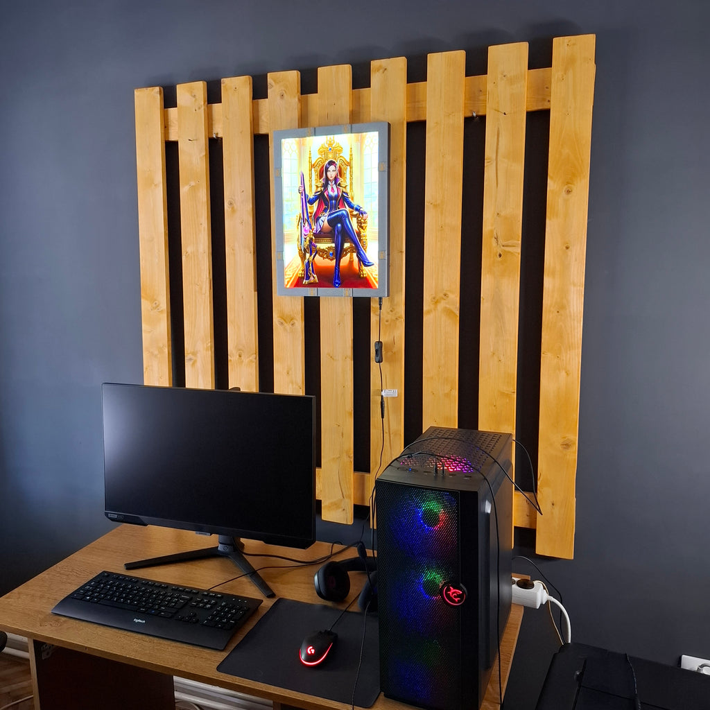 Piltover A3 Lightbox + Battle Academia Caitlyn Poster