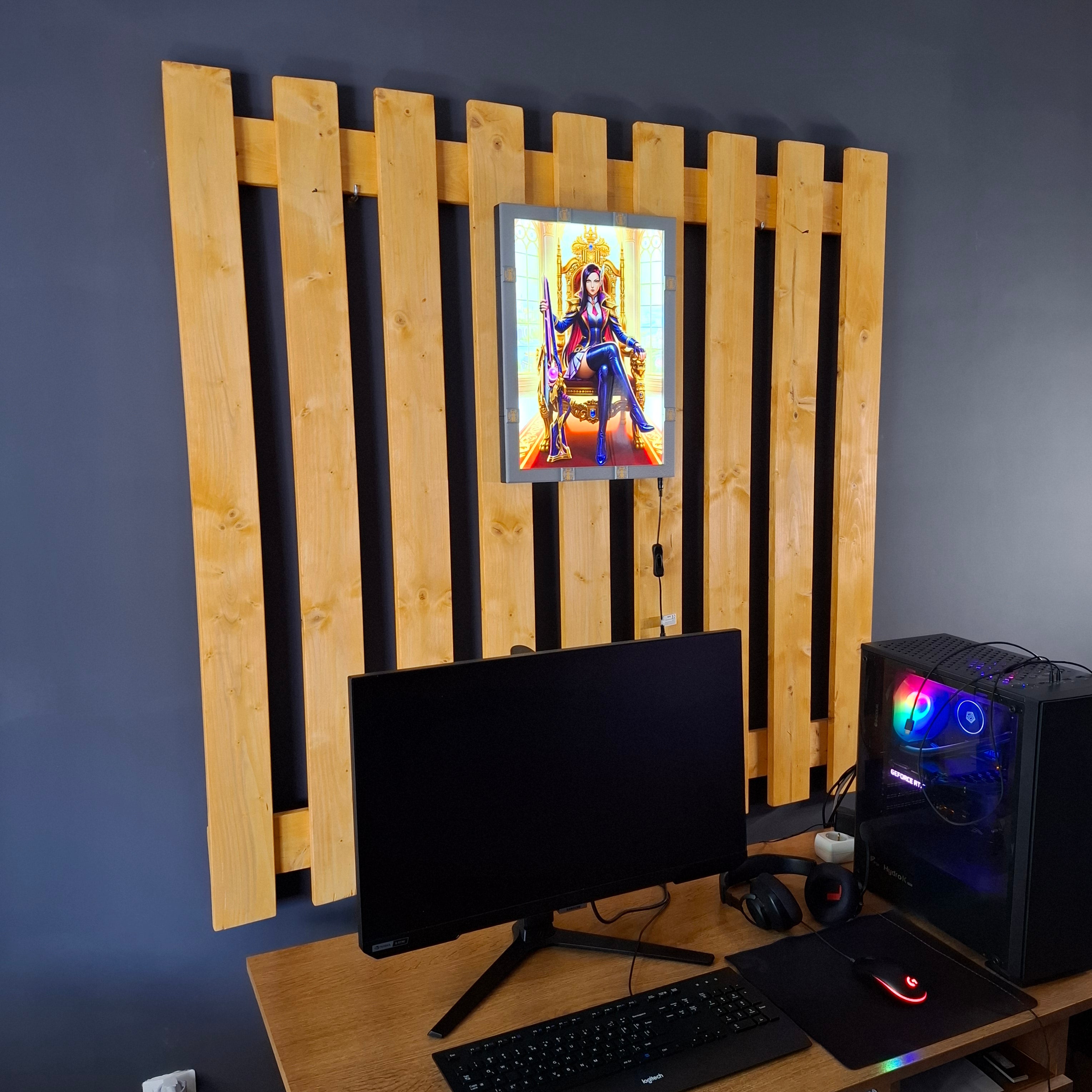 Piltover A3 Lightbox + Battle Academia Caitlyn Poster
