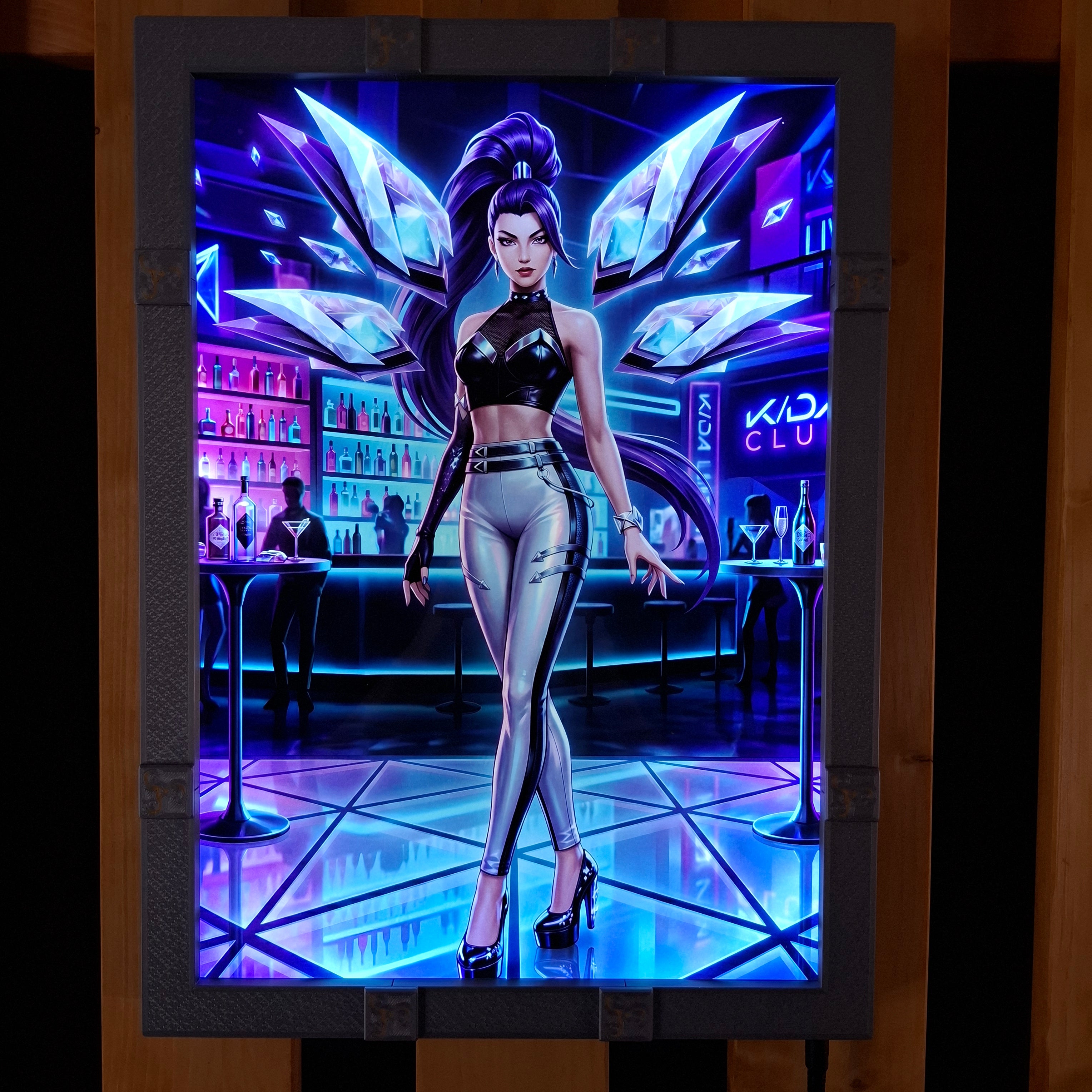Void A3 Lightbox + KDA ALL OUT Kai'sa Poster