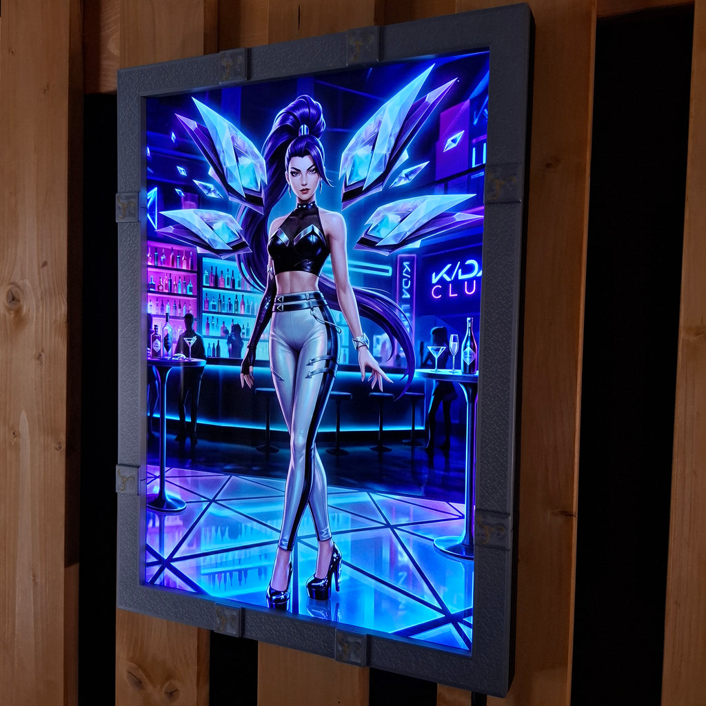 Void A3 Lightbox + KDA ALL OUT Kai'sa Poster