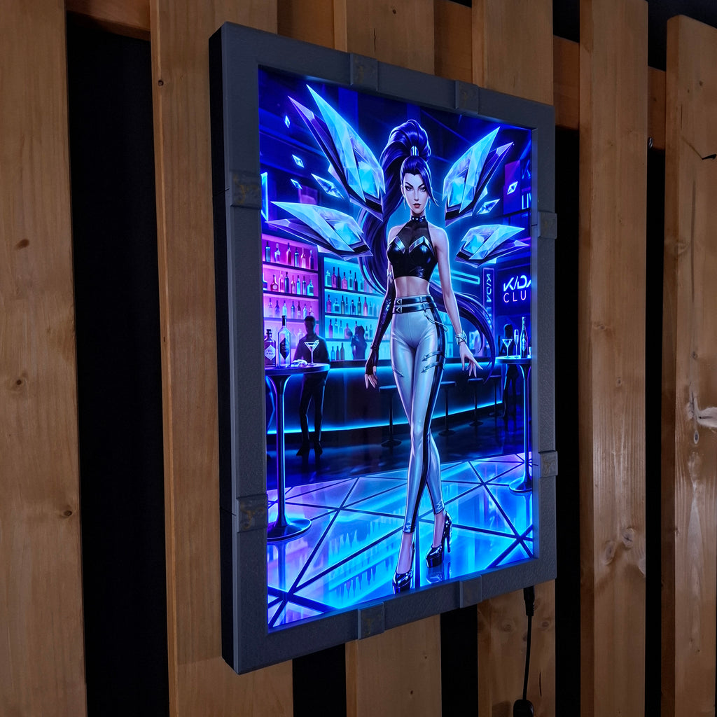 Void A3 Lightbox + KDA ALL OUT Kai'sa Poster