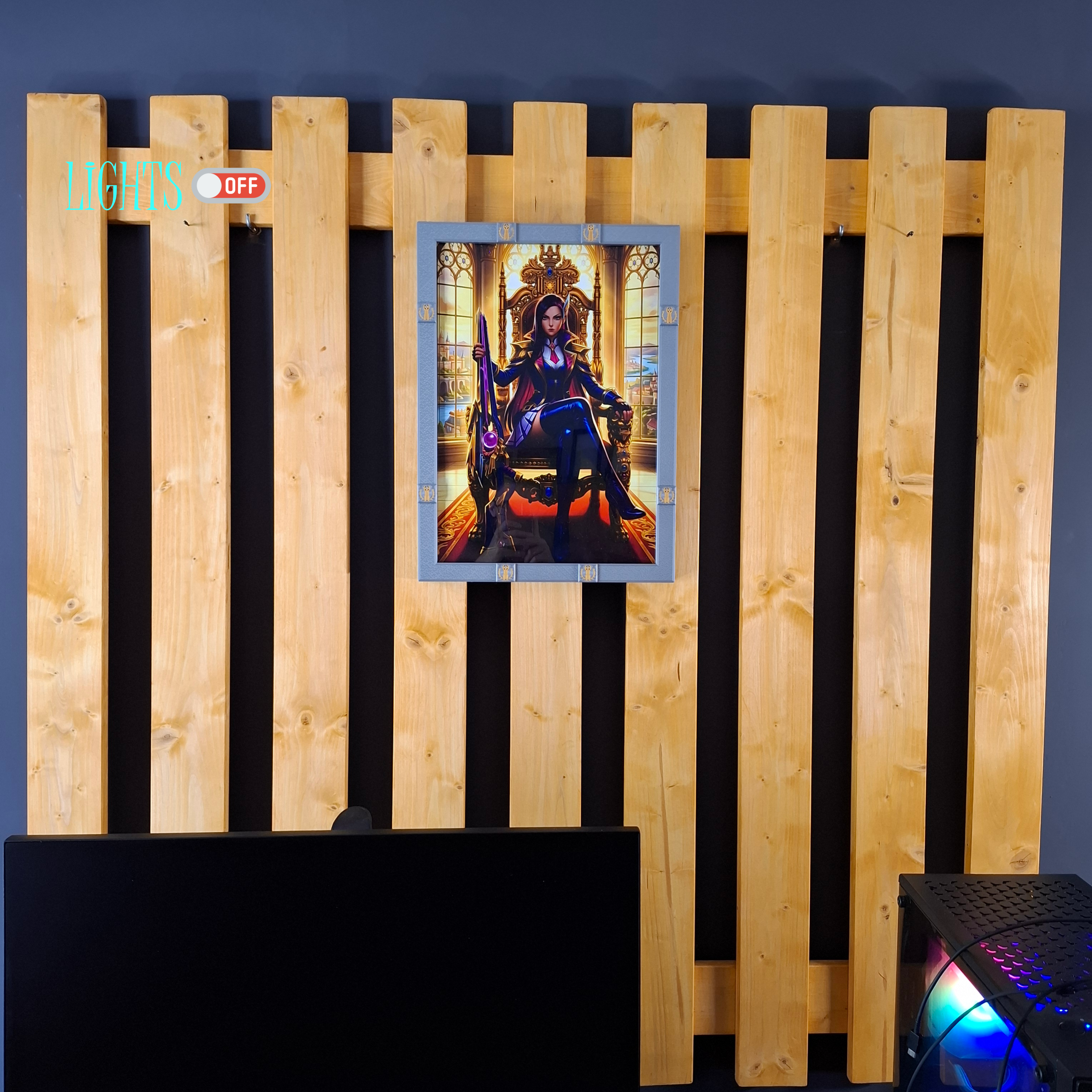 Piltover A3 Lightbox + Battle Academia Caitlyn Poster