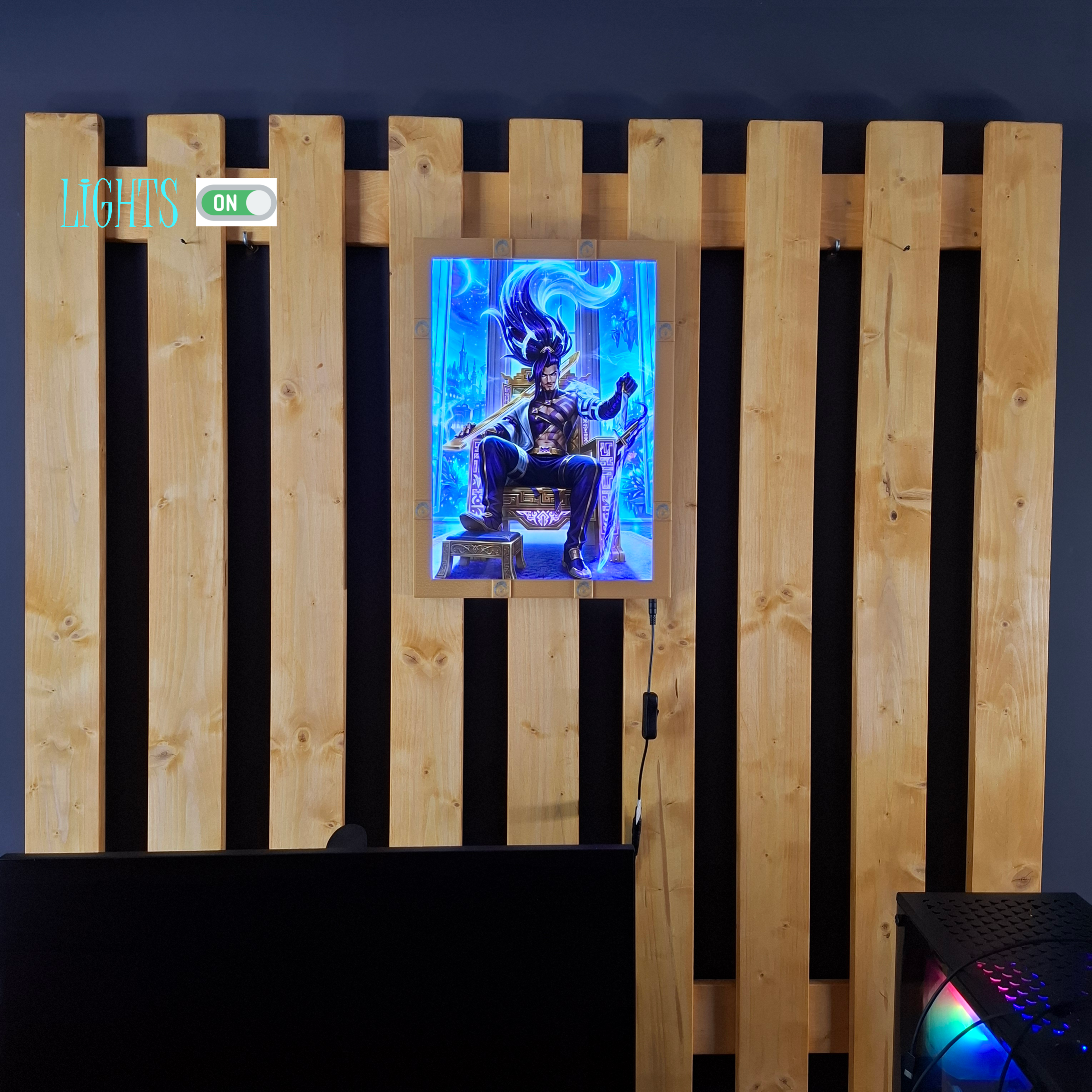 Ionia A3 Lightbox + Inkshadow Yasuo Poster