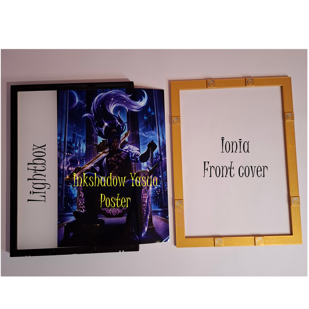 Ionia A3 Lightbox + Inkshadow Yasuo Poster