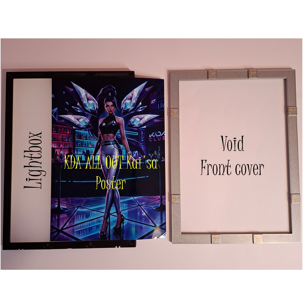 Void A3 Lightbox + KDA ALL OUT Kai'sa Poster
